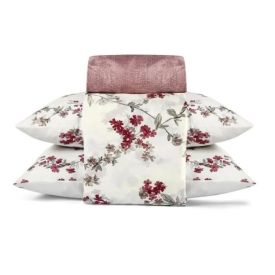 Jogo De Cama Queen Microfibra 150 Fios Havan Casa 4 Peças - Vinho