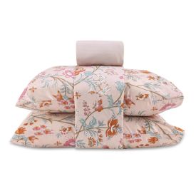 Jogo De Cama Queen Microfibra 150 Fios Havan Casa 4 Peças - Salmão