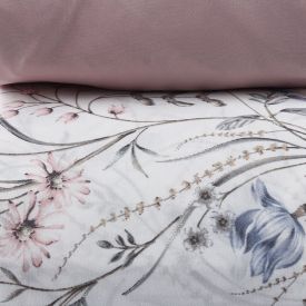 Jogo De Cama Queen Micropercal Havan Casa 4 Pçs - Antique Boeme Marfim