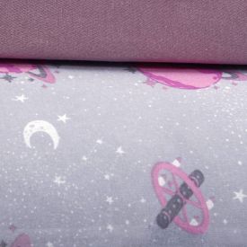 Jogo De Cama Solteiro 100% Algodão Kids Havan  - Planets 