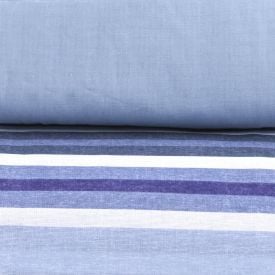 Jogo De Cama Solteiro 100% Algodão Royale Havan Casa 3 Pçs - Theo Azul