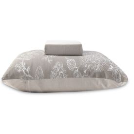 Jogo De Cama Solteiro Malha Havan Casa 2 Pçs - Constance Taupe