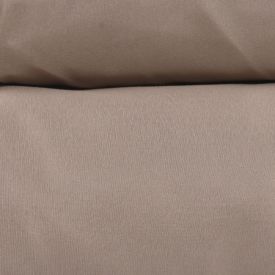 Jogo De Cama Solteiro Micro Percal Liso Havan Casa 3 Peças - Bege