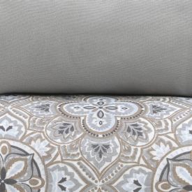 Jogo De Cama Solteiro Microfibra Havan Casa 3 Peças - Mandal Kaki