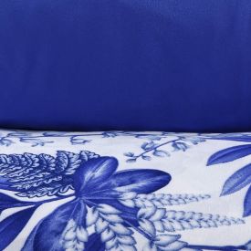 Jogo De Cama Solteiro Micropercal 180 Fios Havan Casa 3 Pçs - Elegance Branco Flowers