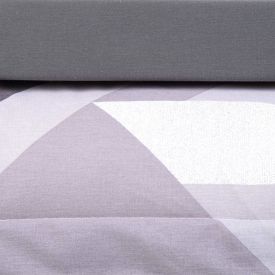 Jogo De Cama Solteiro Percal 100% Algodão Buona Fortuna 2 Pçs - Heitor Chumbo