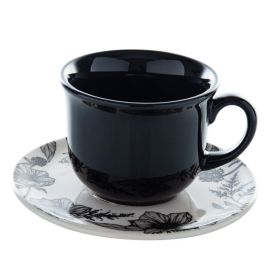 Jogo De Xícara De Chá Francis Biona 12 Pçs - Cerâmica