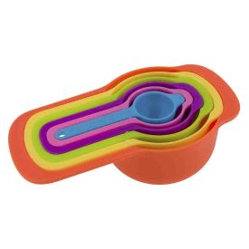Jogo De Colheres Medidoras 6 Peças Finecasa - Colorido