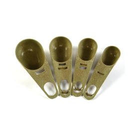 Jogo De Colheres Medidoras Verde Tropical Evo - 4 Peças