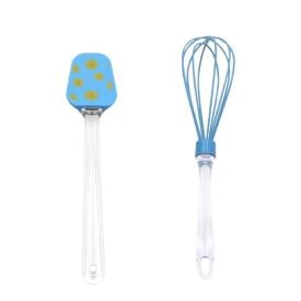 Jogo De Espátula E Fouet De Silicone Flores Havan Casa - 2 Peças