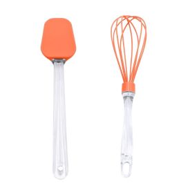 Jogo De Espátula E Fouet De Silicone Basic Havan Casa 2 Pçs - Laranja