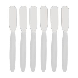 Jogo De Espátulas Tramontina Ipanema 6 Peças - Branco