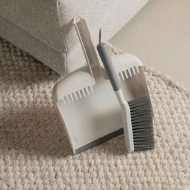 Jogo De Pá Para Lixo Com Escova De Limpeza Flow Ou - 2 Peças