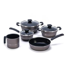 Jogo De Panelas Sicília Tramontina 5 Peças - Marrom