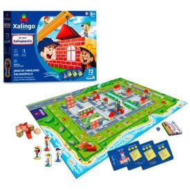 Jogo De Tabuleiro Xalingólopolis 72 Peças Xalingo - 60565