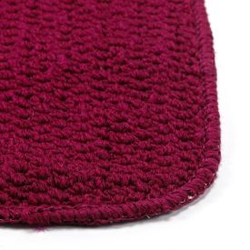 Jogo De Tapete Para Banheiro Onix 3 Peças Havan Casa - Bordô