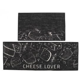 Jogo De Tapetes Napoli Para Cozinha 2 Peças Havan - Cheese Lover
