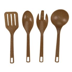 Jogo De Utensílios Evo 4 Peças - Cerejeira