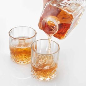 Jogo De Whisky De Vidro Havan Casa 3 Peças - Transparente
