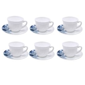 Jogo De Xícaras Opaline Capri Havan Casa - 12 Peças