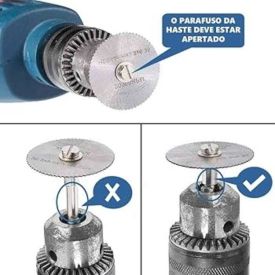 Kit 6 Mini Serras Para Furadeira - Meghazine