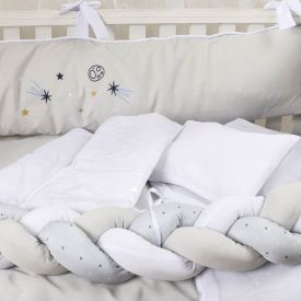 Kit Berço New Americano 9 Peças Yoyo Baby - Dinossauro Azul