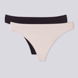 Kit Calcinha DelRio Fio Dental De Microfibra Com 2 Unidades