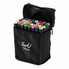 Kit Canetinhas 36 Cores Touch Ponta Dupla - Della Import