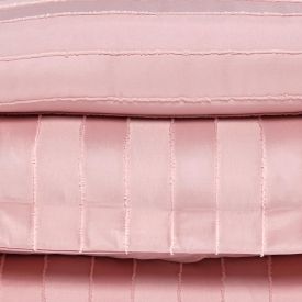 Kit Colcha King Lisa Premier Havan Casa 3 Pçs - Rosa