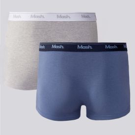 Kit 2 Cuecas Boxer Algodão Mash