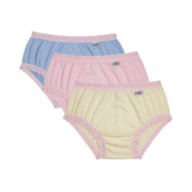Kit com 3 Calcinhas Bebê Babadinhos Miss DelRio Ref 50829