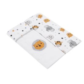 Kit Cueiro Com 2 Peças 80X80 Cm Havan Baby - Safari