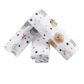 Kit Cueiro Com 3 Peças 80X80cm Havan Baby - Safari