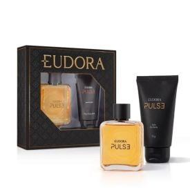 Kit Masculino Eudora Pulse Deo Colônia 100Ml E Balm Pós-Barba 75G - Pulse