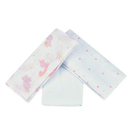 Kit Fralda Prime Havan Baby - Dino Rosa