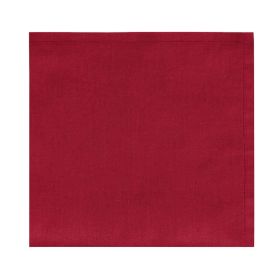 Kit Guardanapo New Home Liso Finecasa 4 Pçs  - Vermelho