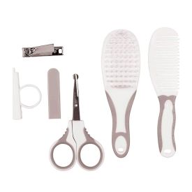Kit Higiene E Cuidados Para Bebê Buba - Cinza