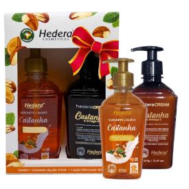 Kit Sabonete Líquido E Loção Hidratante Hedera - Castanha