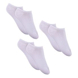 Kit Meia Com 03 Pares Invisível 34-39 Holla - Branco