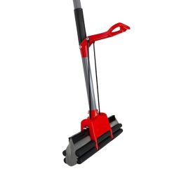 Kit Mop Esponja Powermaid - Vermelho e Cinza