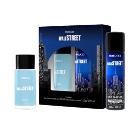 Kit Masculino Wall Street Deo Colônia 50Ml + Desodorante Aerosol 170Ml - Fiorucci