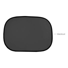 Kit Protetor Solar Blackout Com Ventosa Buba - Preto