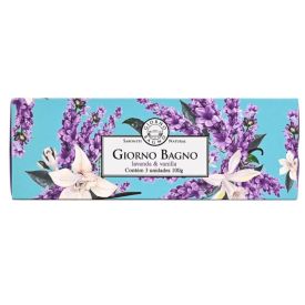 Kit Sabonete Natural Em Barra Giorno - Lavanda e Vanilla