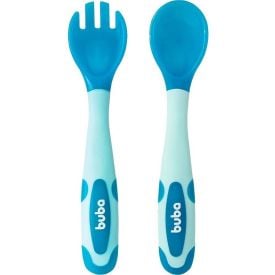 Kit Talheres Termossensíveis Buba - Azul