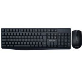 Kit Teclado E Mouse Sem Fio Usb Tc270 Multilaser - Preto