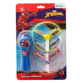 Lança Disco Spiderman 4 Peças Etitoys - YD-519