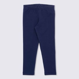 Legging 1 ao 3 em Molecotton Felpado Yoyo Kids Azul Marinho