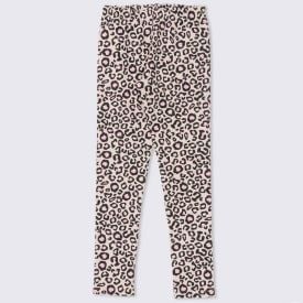 Legging 12 a 16 anos Molecotton Animal Print Marmelada Rotativo Animal Print