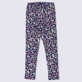 Legging 12 a 16 anos Molecotton Borboletas Marmelada Rotativo Borboletas