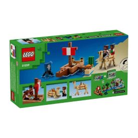 Lego Minecraft Viagem Do Barco Pirata - 21259